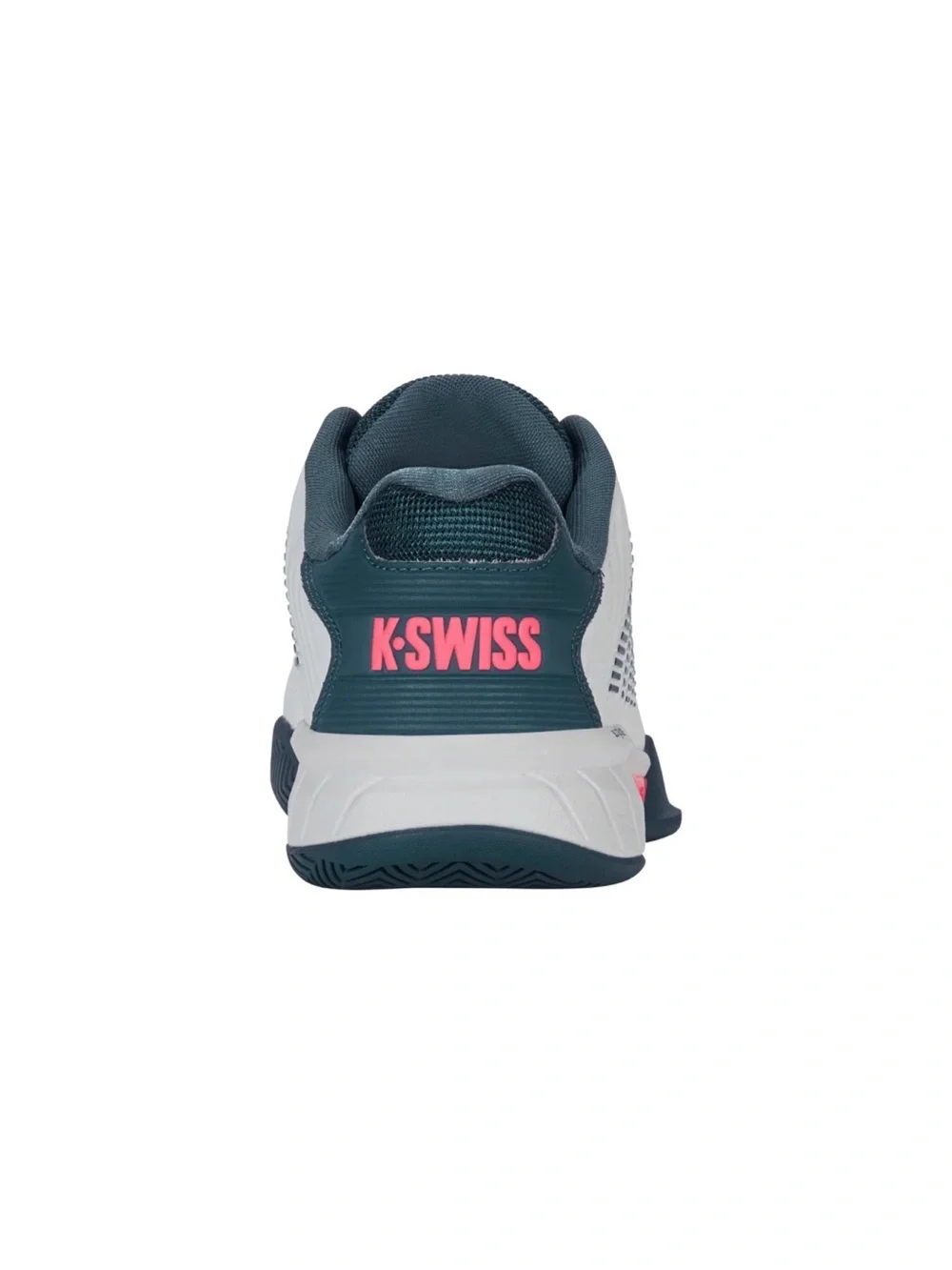 K-Swiss Hypercourt Express 2 Tennis Shoes Men’s 9.5 White Blue Pink - Picture 4 of 12